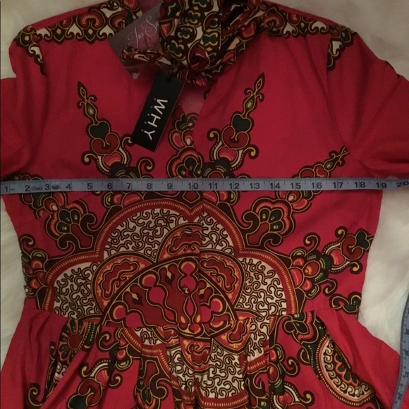 Dashiki Print Blouse - Picture 8 of 8